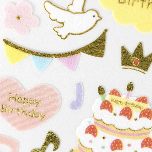 Birthday series stickers