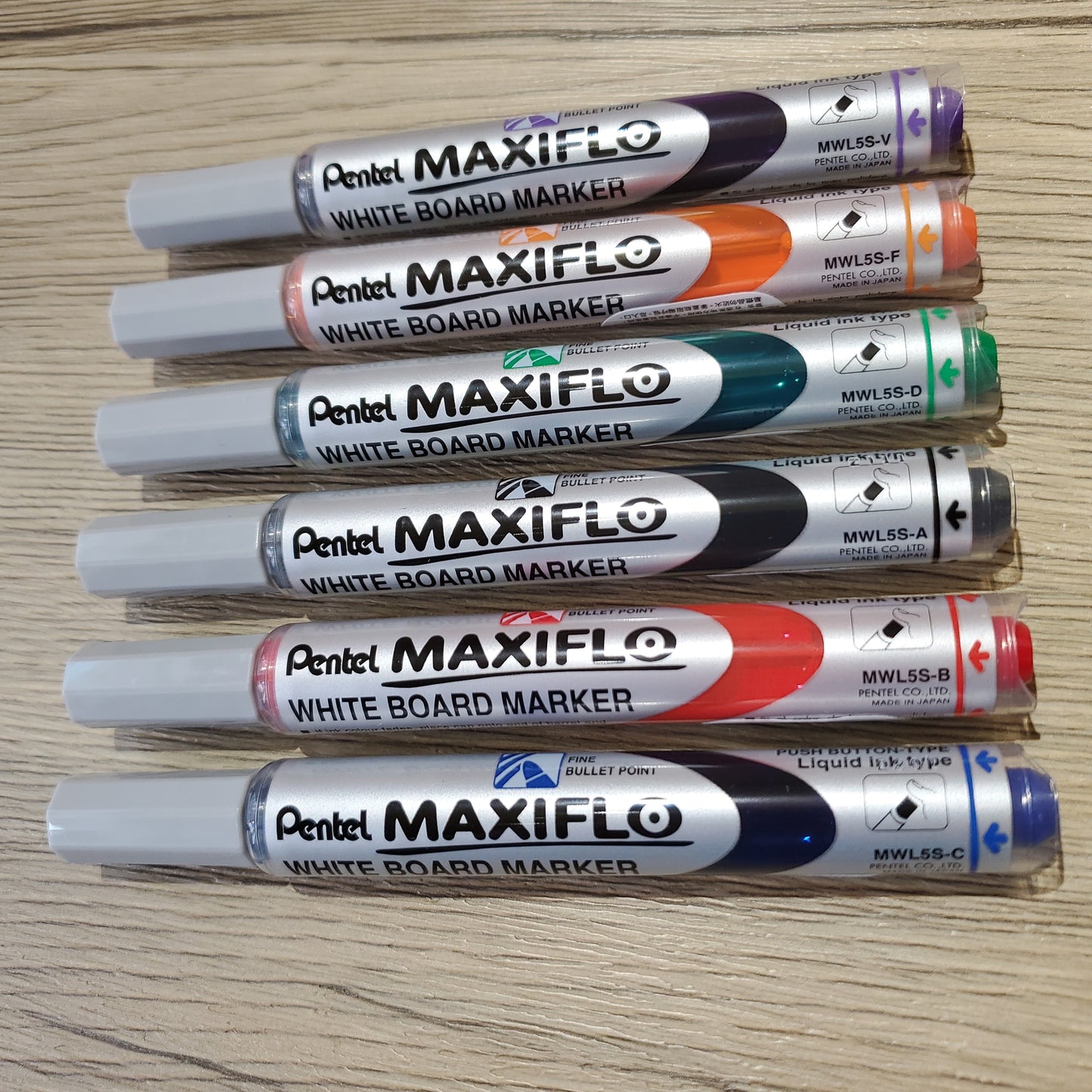 MWL5S Bullet Whiteboard Pen (Round Tip)