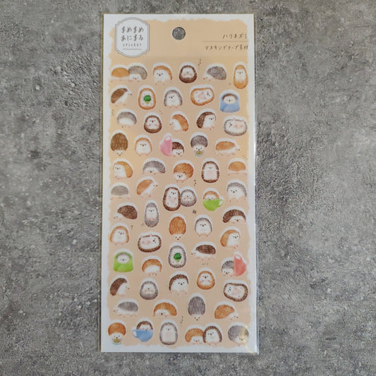 Mame Mame Animaru sticker 94 9 Hedgehog