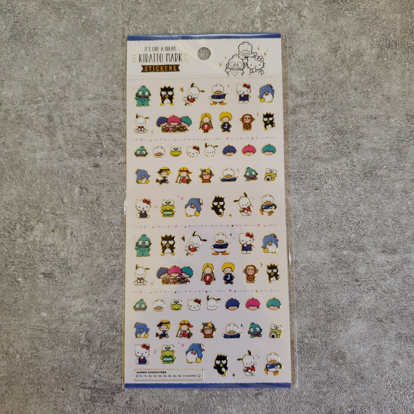 KIRATTO MARK Sticker SANRIO