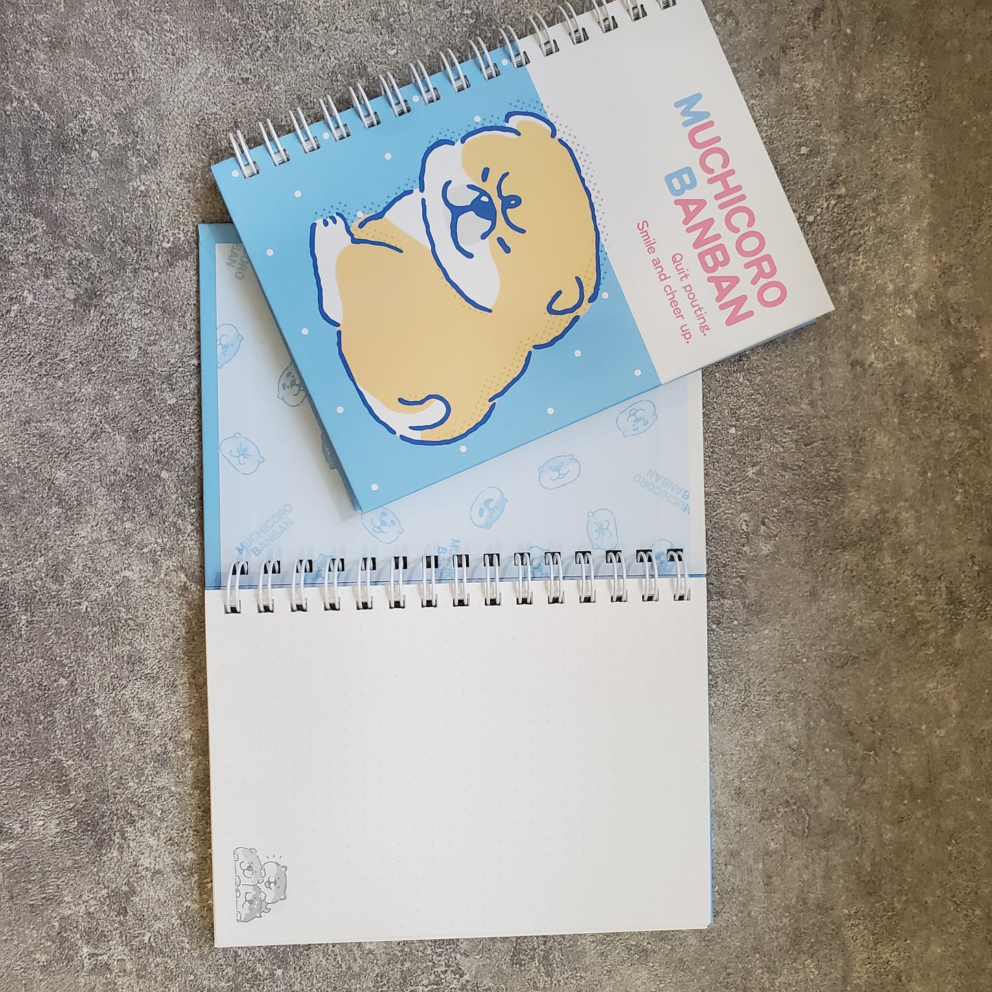 "Shibanban" Smiling Shiba Inu Series A6 Hardcover Organizer