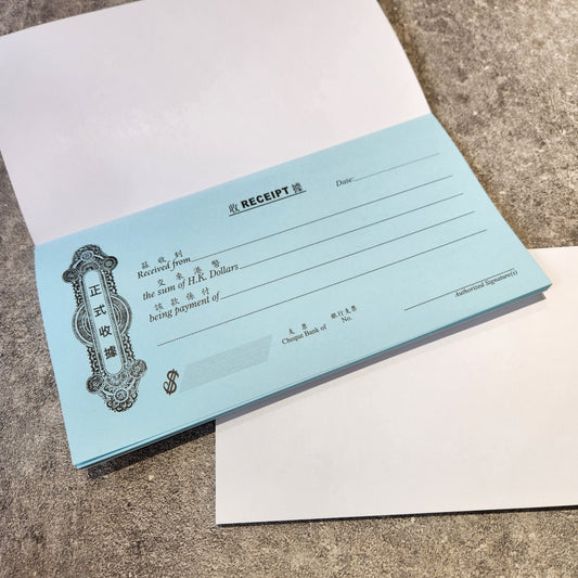 official receipt book