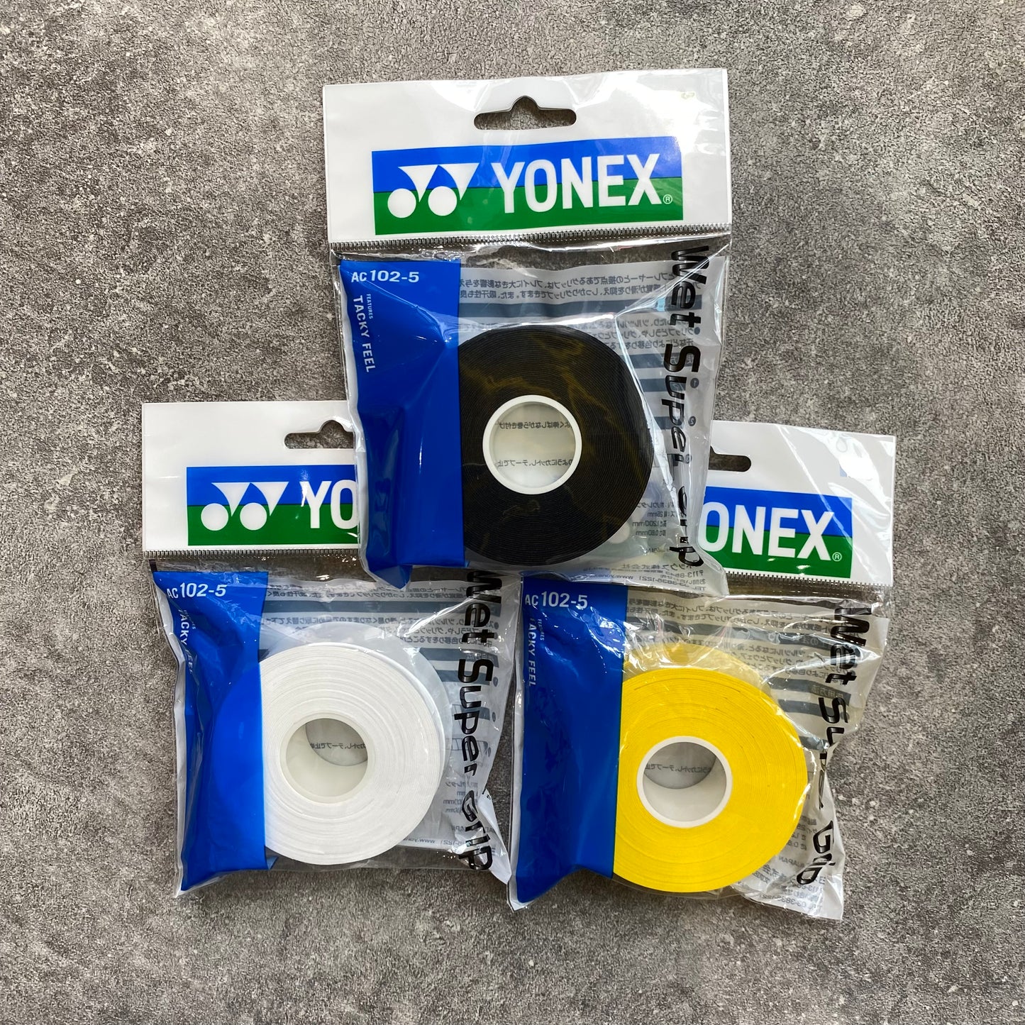 Yonex Racket Grip (Pack of 5) (AC102-5)