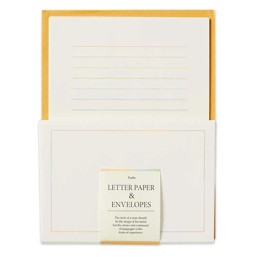A5 Envelope Letter Set (Color Line)