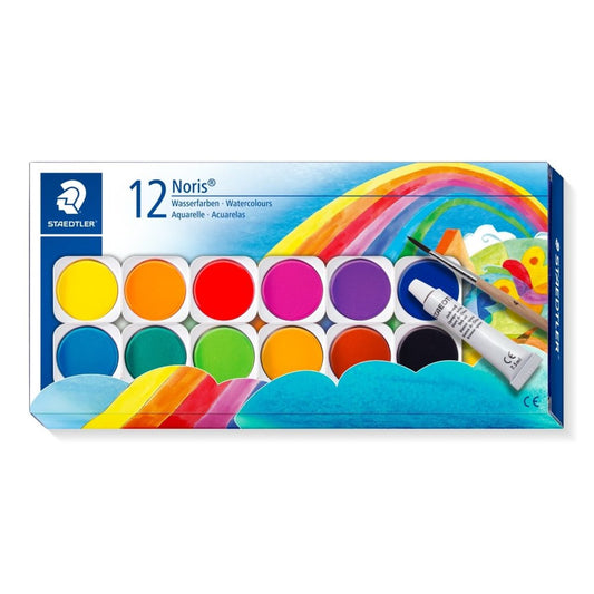 STAEDTLER 施德樓 - Noris 12色水彩磚
