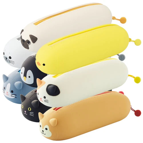 LIHIT LAB. PuniLabo three-dimensional animal pencil case Pen Pouch