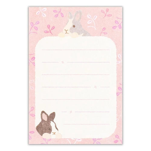 迷你信紙套裝 免免 Rabbit