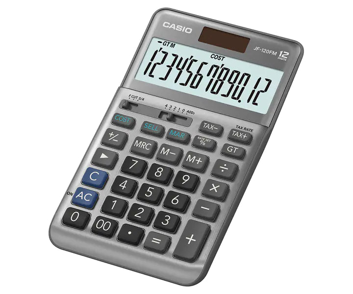 Casio JF-120FM 計數機 JF120FM 桌上專業型計數機 12位