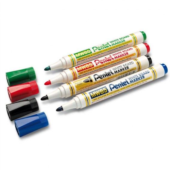 Pentel MW85-A Whiteboard Pen (Round Tip)