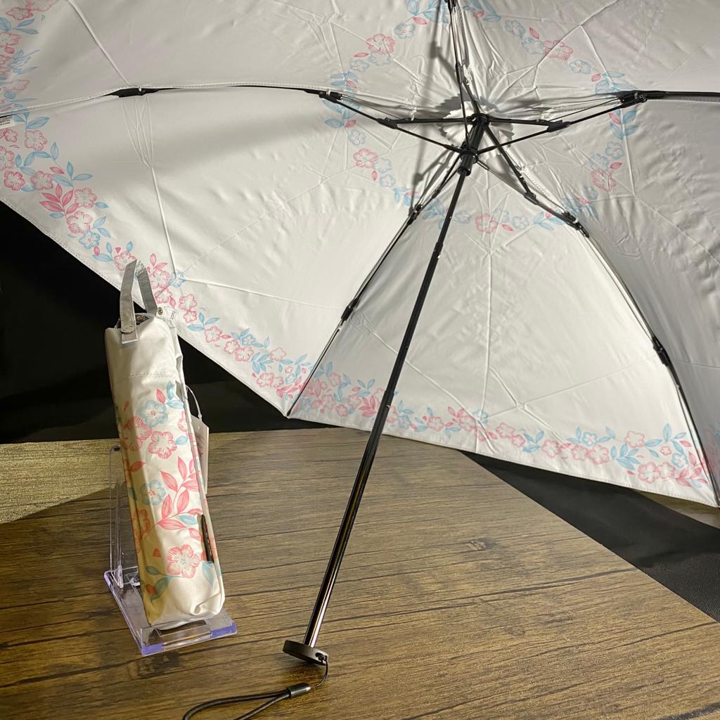 【Japan mabu】Lightweight Rain and Sunshine Folding Umbrella (Anti-99%UV)