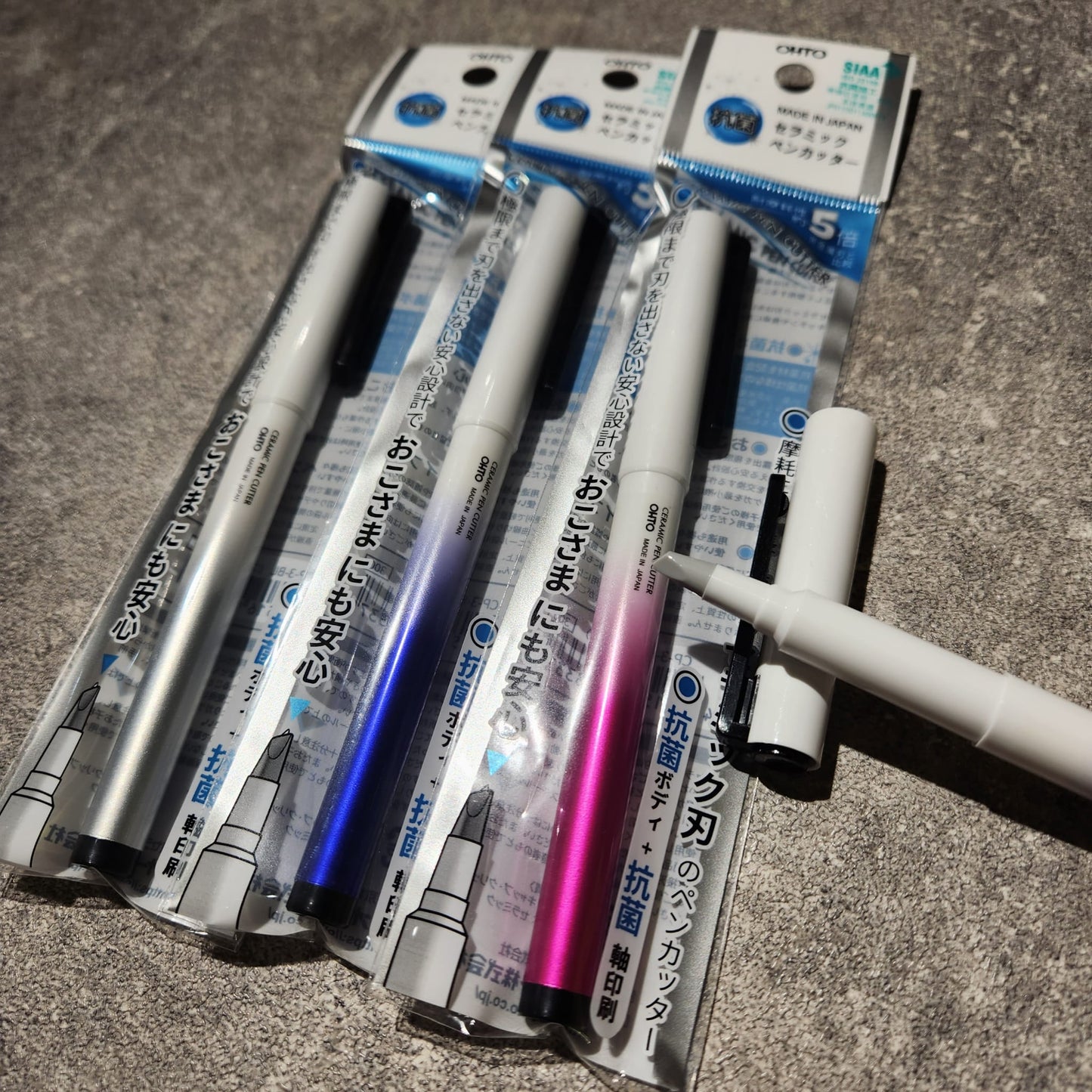 OHTO Antibacterial Pen Type Ceramic Knife Made in Japan