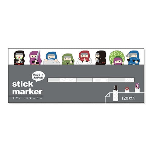 MindWave 便利貼 Stick marker - 忍者 inja