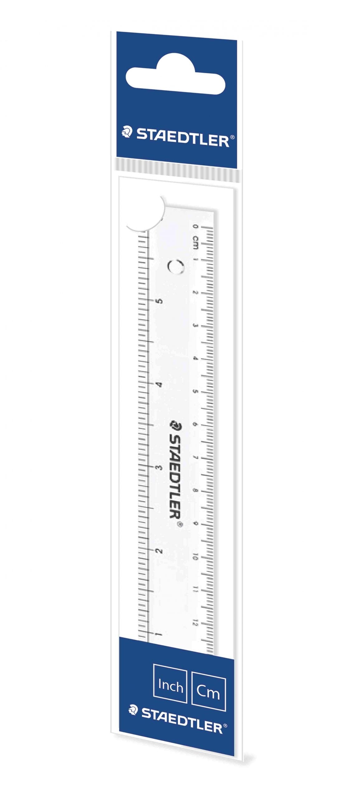 施德樓 STAEDTLER 15cm 透明間尺