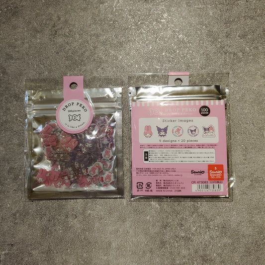 Sanrio melody pop-up stickers