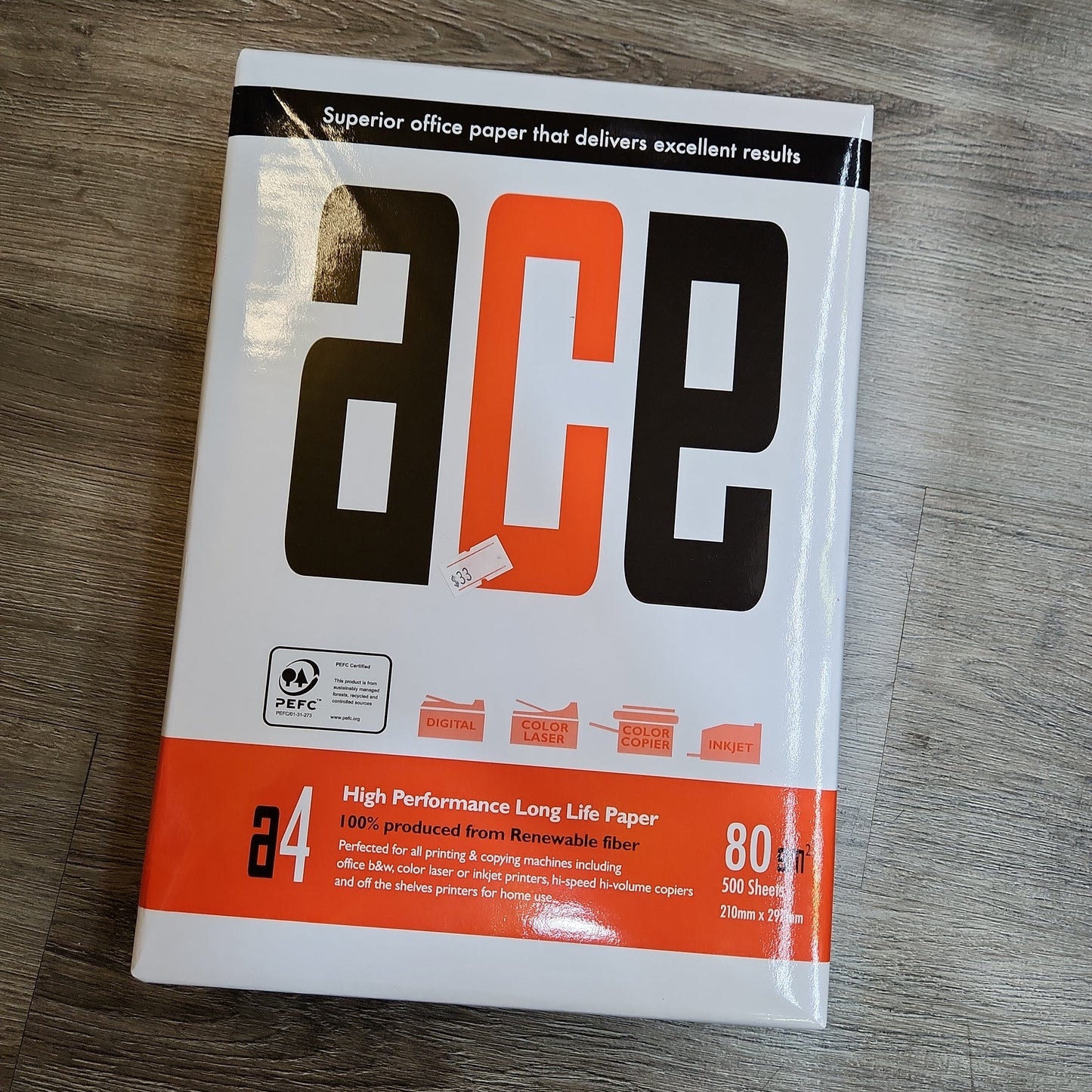 ACE 80g A4 paper