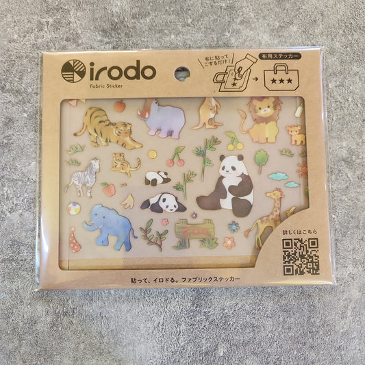 【irodo】日本製免燙布貼 - 動物