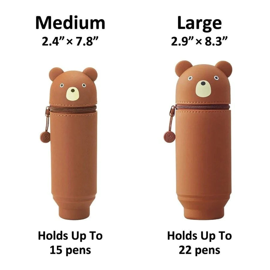 LIHIT LAB. PuniLabo three-dimensional animal pencil case Pen Pouch