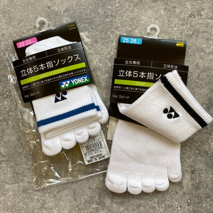 YONEX [MEN] HALF SOCKS 五指襪 (19180)