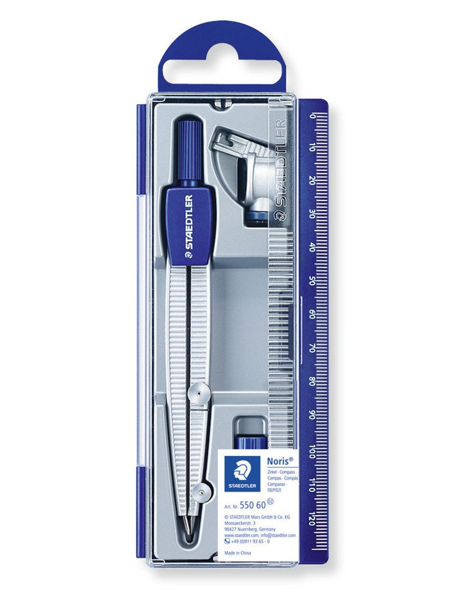 STAEDTLER Noris Club Student Compasses 124mm (connecting barge)