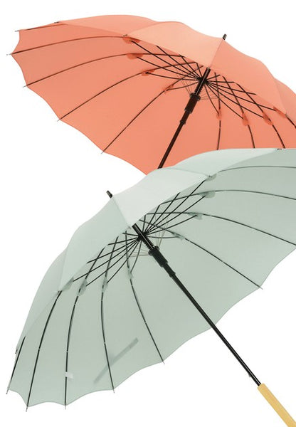 [Japan mabu] 16 bone straight umbrella [fabric 100% J-PET recycled material]