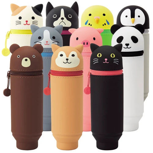 LIHIT LAB. PuniLabo three-dimensional animal pencil case Pen Pouch