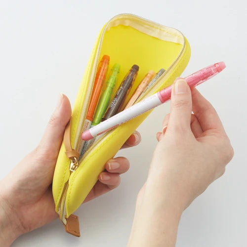 Bloomin Full Open Silicone Multifunctional Pencil Case