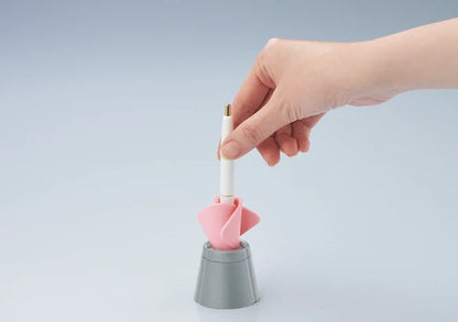 LIHIT LAB. Flower Type Automatic Grip Pen Holder