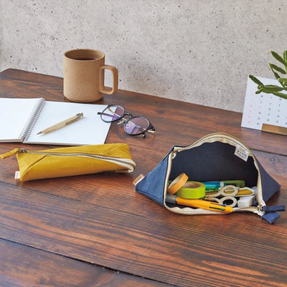 LIHIT LAB. HINEMO Wide Opening Multifunctional Pencil Case