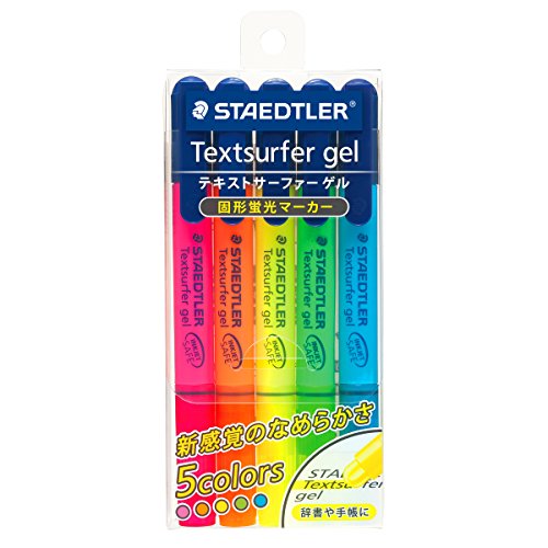 STAEDTLER Textsurfer gel highlighter (5-color set)