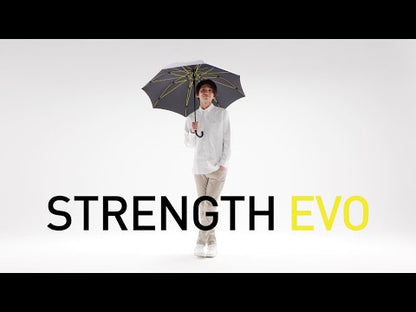 【Japan mabu】STRENGTH EVO High Strength 8 Rib Windproof Straight Umbrella