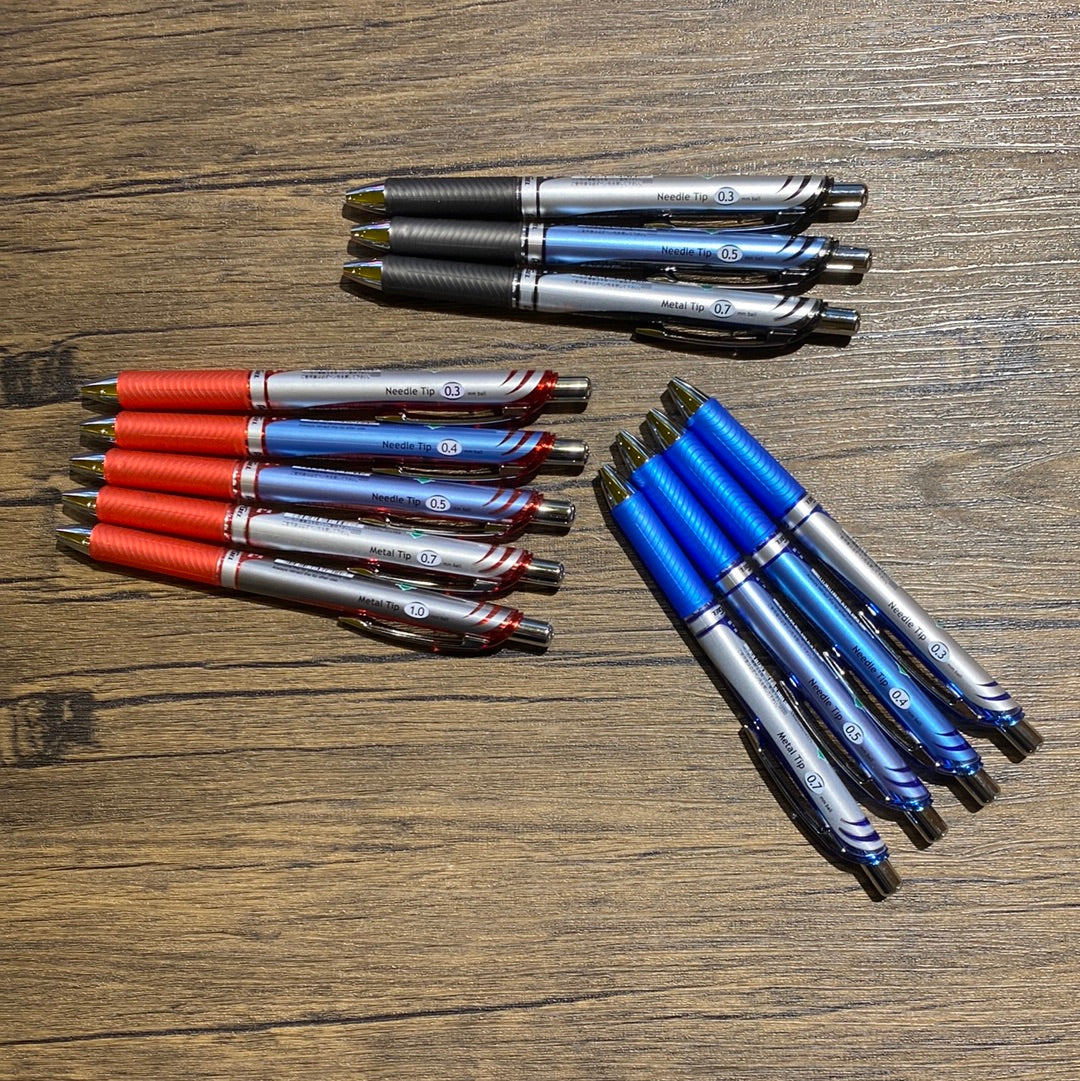 Petnel Energel Gel Ballpoint Pen (Metal Tip)