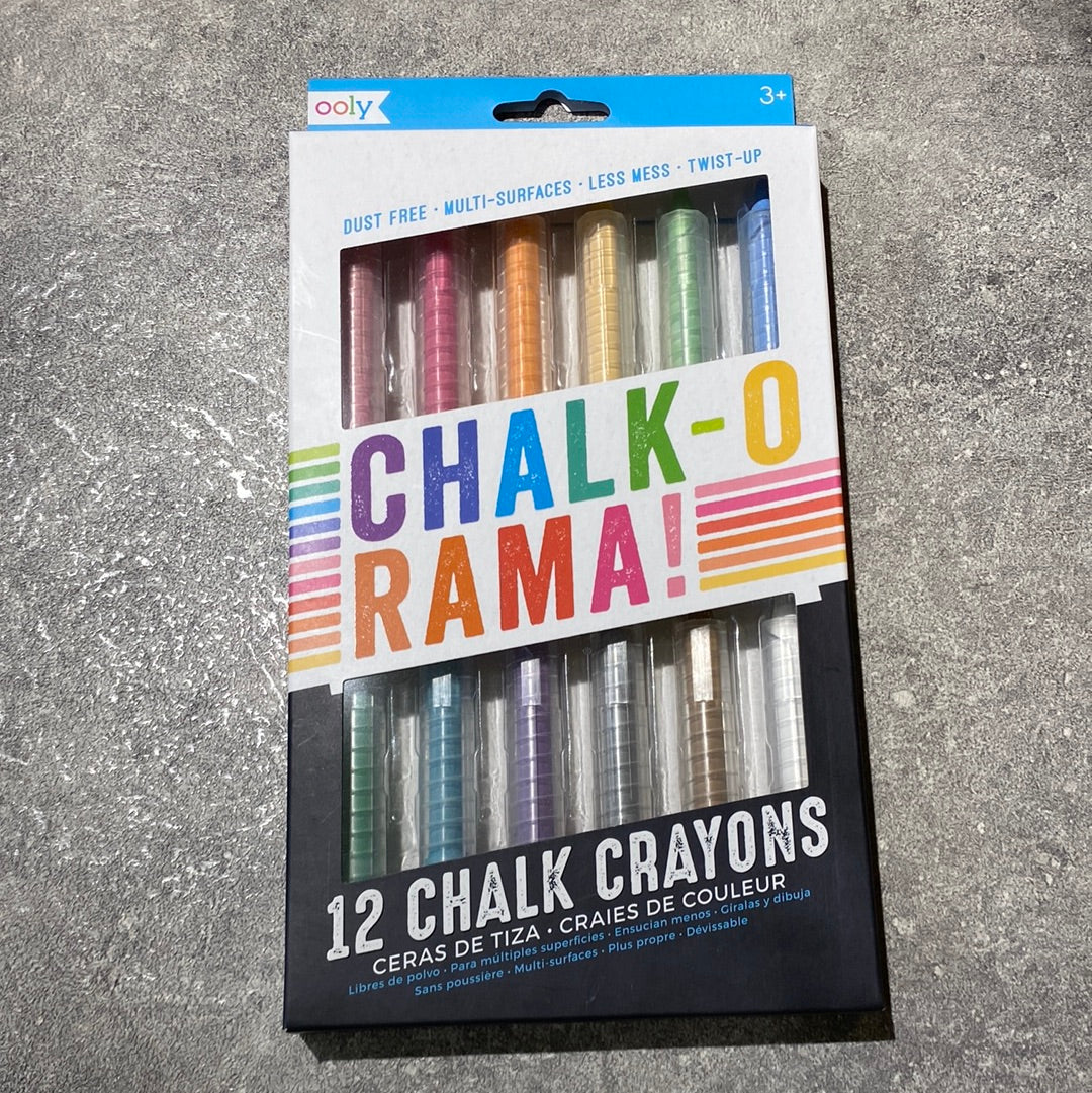 Chalk O 旋轉粉筆 (可水洗及在玻璃等上繪畫)