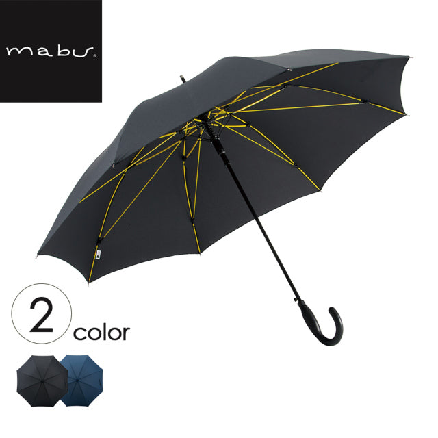 【Japan mabu】STRENGTH EVO High Strength 8 Rib Windproof Straight Umbrella