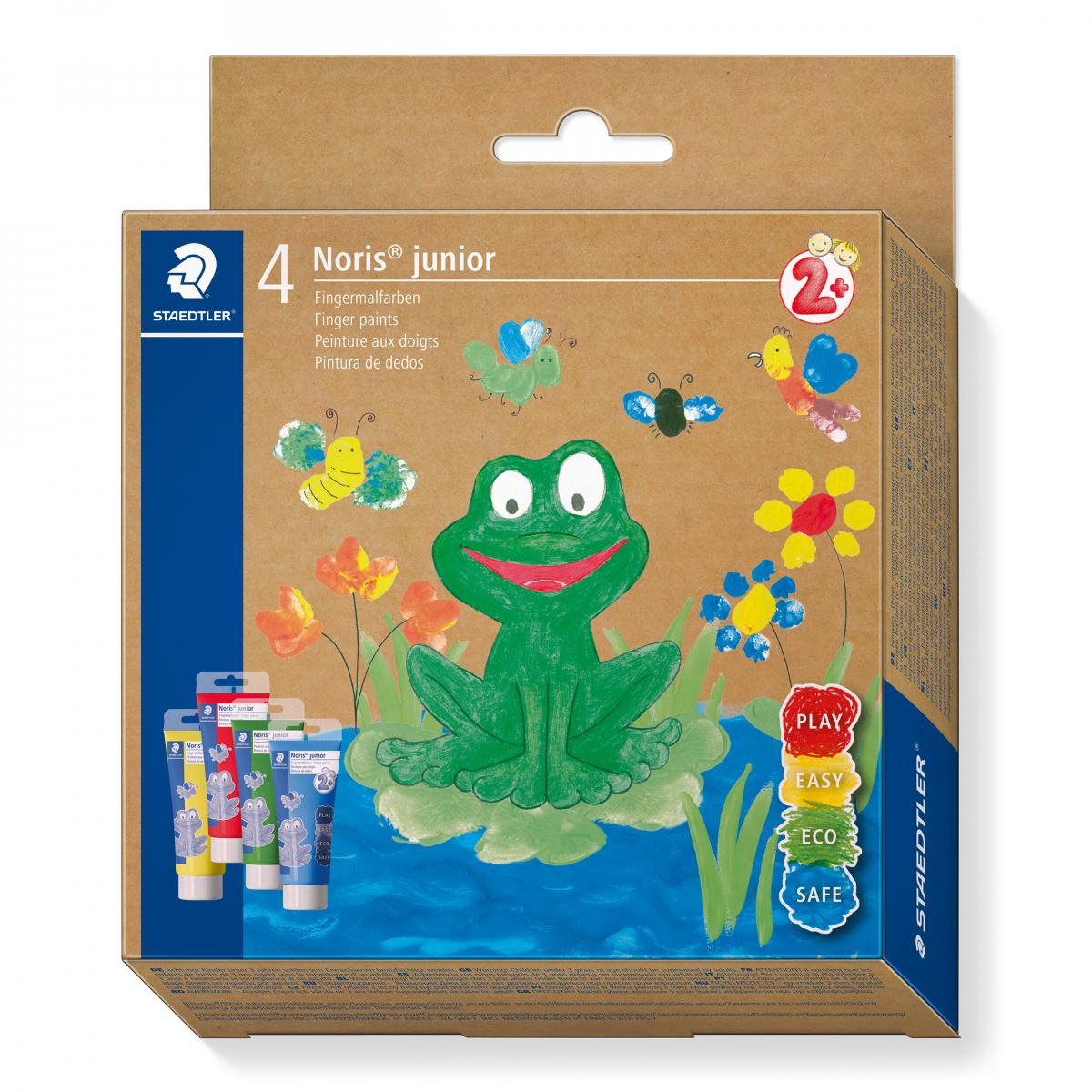 STAEDTLER Noris Junior Finger Painting (4 colors)